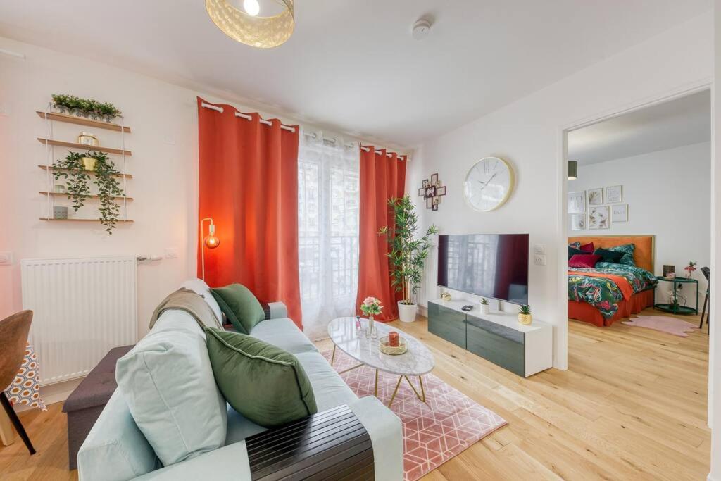Apartament Easy Paris Visit Metro & Parking Saint-Ouen  Zewnętrze zdjęcie